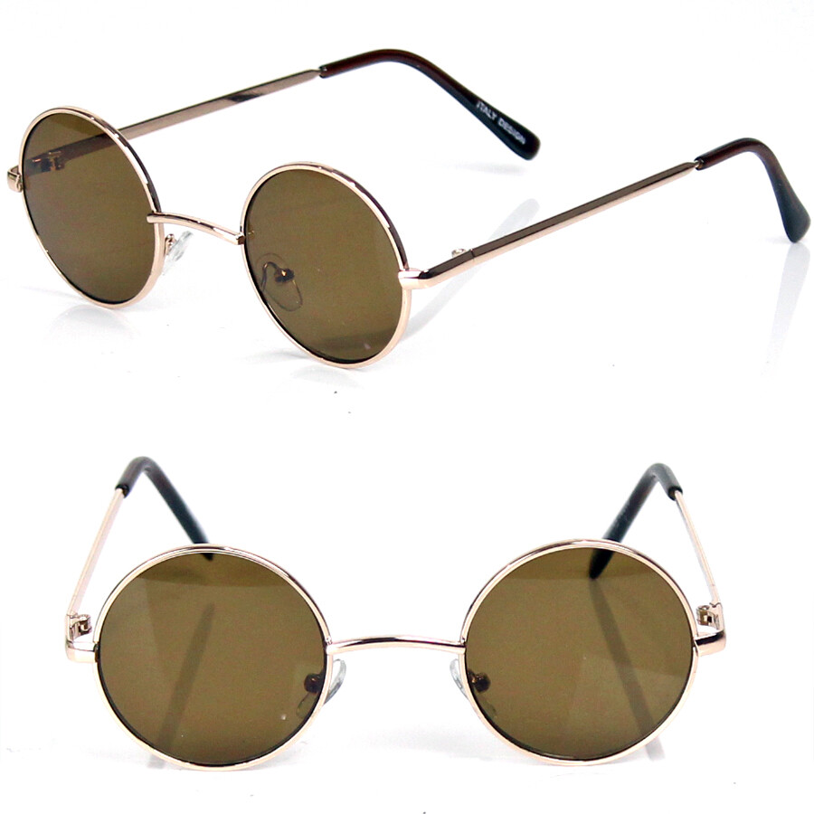 Small John Lennon Sunglasses Round Hippie Hipster Shades Retro Vintage