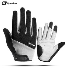 Bicycle Cycling Breathable Full Finger Gloves Touch Screen Mountain Bike Mittens