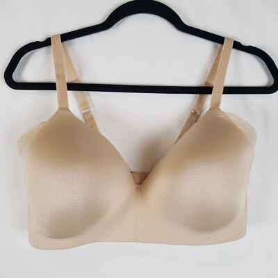 Wacoal Ultimate Side Smoother Bra 36DD Wireless T-Shirt Beige