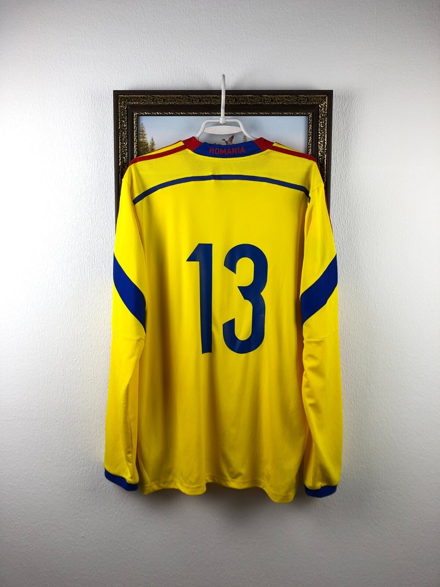Romania football shirt 2013 Player Issue #13 Long Sleeve Adidas
