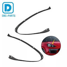 Headlamp Light Rubber Seal Trim Strip Pair for 2011 12 13 2014 Porsche Cayenne