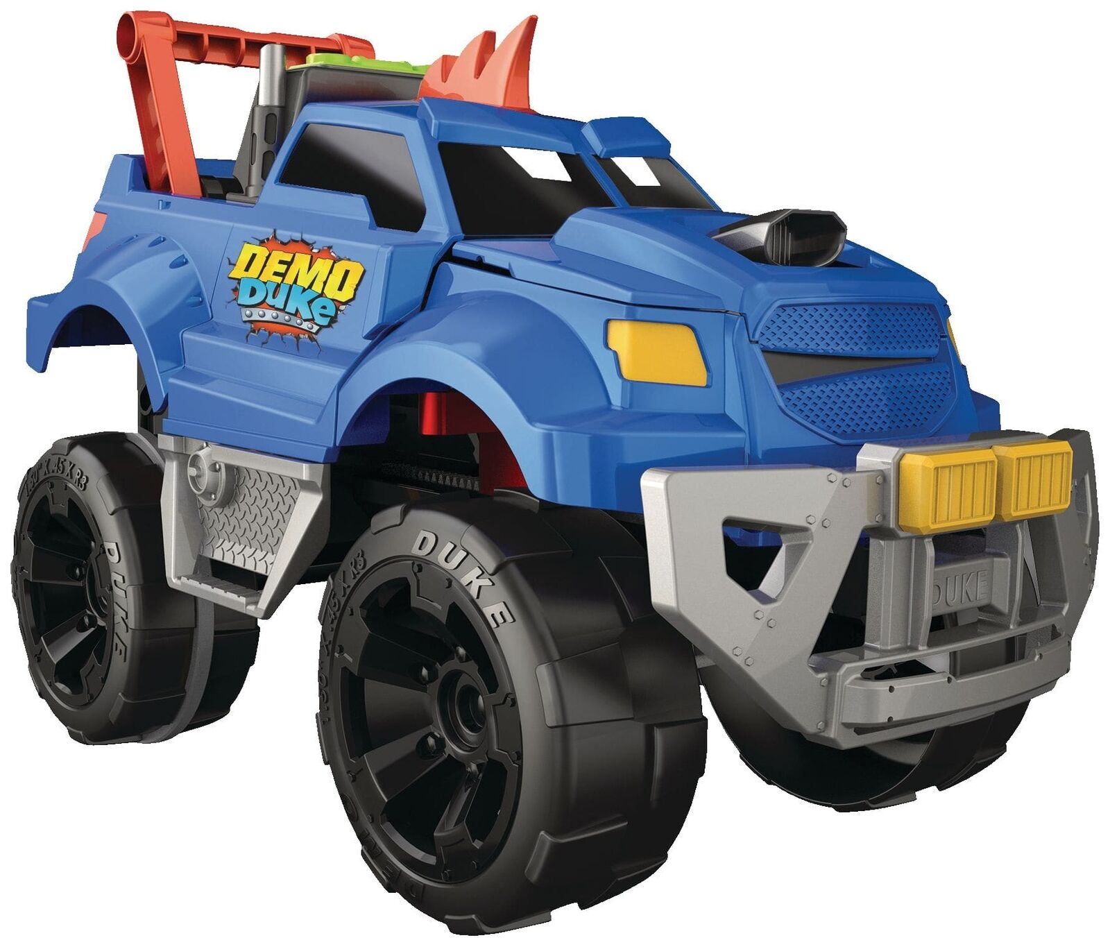 Demo Duke Crashing & Transforming Vehicle Toy w/ Sound For Toddlers, Ages 4+