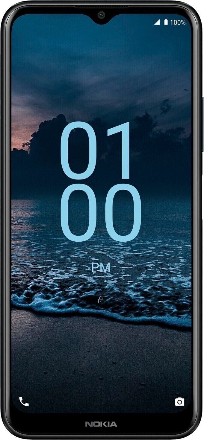 Factory Unlocked Nokia G100 TA-1430 6.5" HD+ 128GB 13MP GPS WiFi Bluetooth Blue