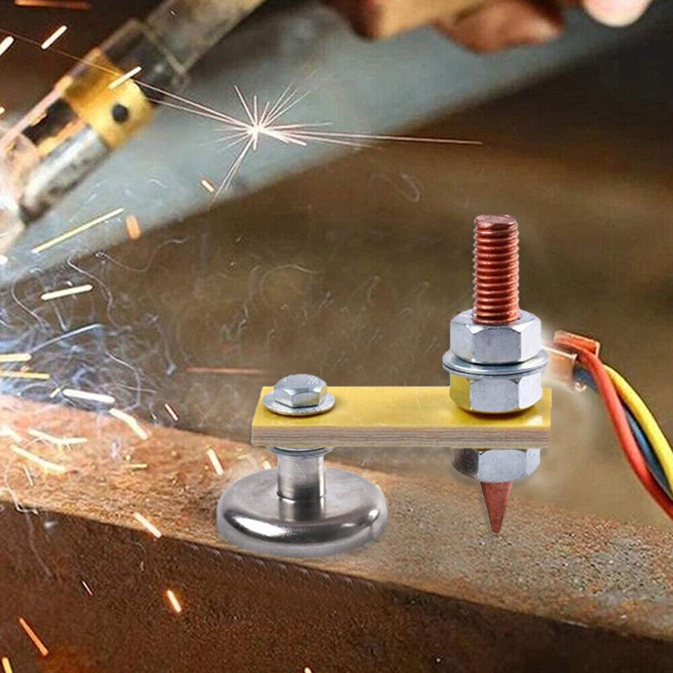 Welding Ground Clamp Holder Adjustable Tool M8 Accessories Hot