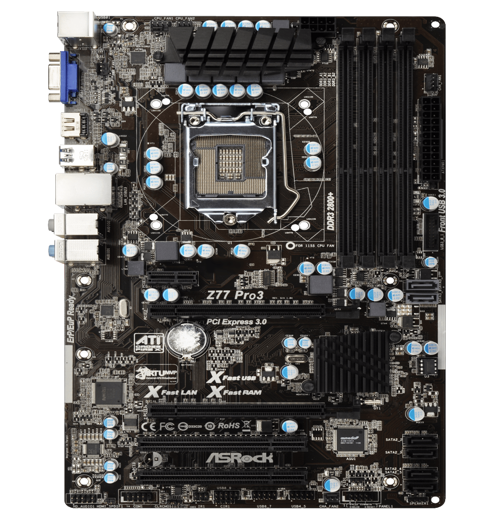 (N500). ASRock Z77 Pro3 マザーボード 本体 For ASROCK Z77 Pro3 LGA1155 DDR3 Motherboard Tested | eBay