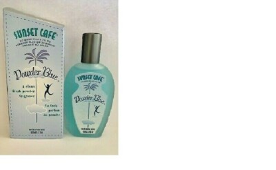 WOMEN SUNSET CAFE POWDER BLUE 1.7 OZ EAU DE PARFUM SPRAY - NEW IN BOX (NOT 3.4)