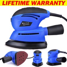 Mouse Detail Sander Random Orbit Sander with Sandpapers Dust Collection System