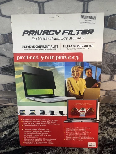 FIVESTAR Privacy Filter Screen for Notebook & LCD Monitors 17” NEW