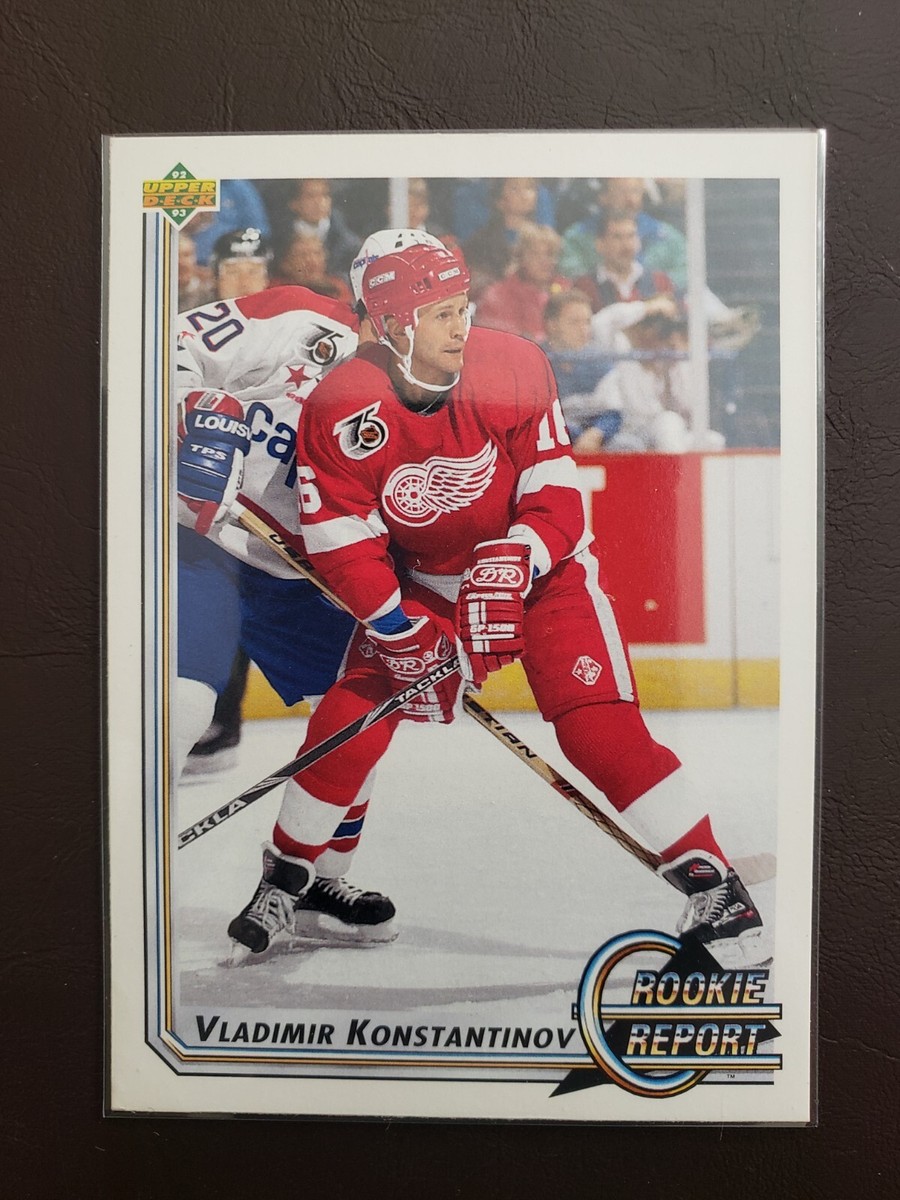 1992-93 Vladimir Konstantinov Rookie Report Upper Deck Hockey