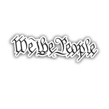 We The People Sticker