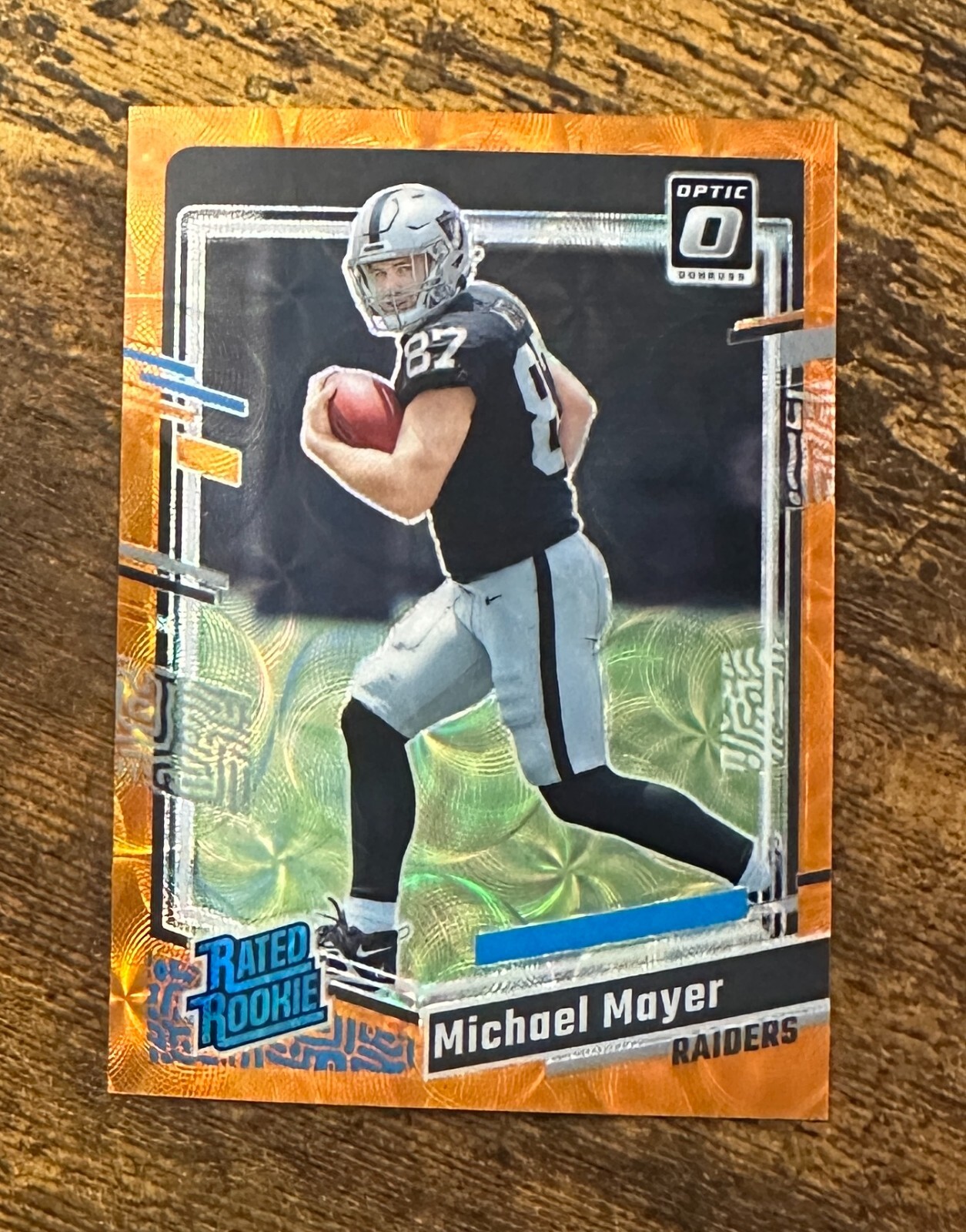 2023 Donruss Optic Orange Scope #260 Michael Mayer /79 RC #X12035