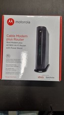 Motorola MG7550 Cable Modem Plus Wifi Router.16x4 Modem Plus Wifi Router