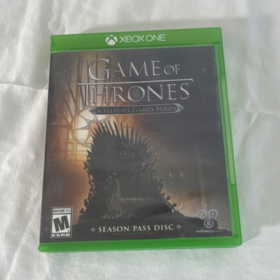 Telltale Games Game of Thrones Season Pass Disc Xbox One M 2015 NTSC-U/C dmg box