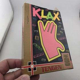 Klax - Box Only - Nintendo Nes - Authentic (No Game - No Manual)