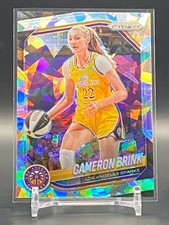2025 Panini Prizm WNBA Cameron Brink Ice Prizm #87 Los Angeles Sparks
