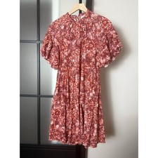 Ulla Johnson Fawn Dress Coral Size 2