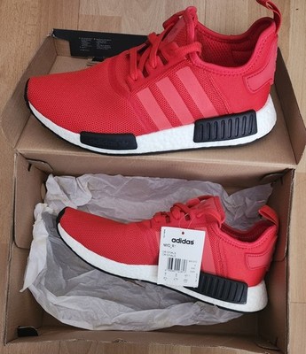 Adidas Originals NMD R1 Boost Runner Red Relective NEU! 43 1/3