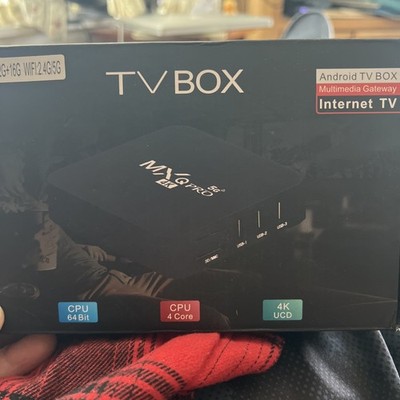 MXQ Pro 4K Ultra HD 64Bit WIFI Android 10.0 Quad Core Smart TV Box Media Player