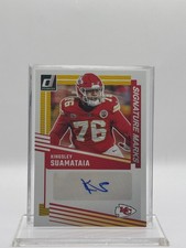 2025 Donruss - Kingsley Suamataia Signature Marks Auto #SM-KSA