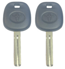Set Of 2 Toy48h Toyota 2017-2024 H Chip 8a 128 Bit Transponder Key