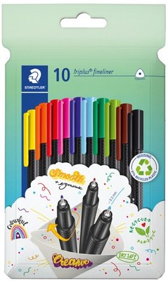 STAEDTLER Fineliner triplus 10er Kartonetui