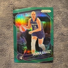 2025 WNBA Prizm Dorka Juhasz Green Prizm Card #109