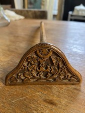 Râteau à Jeux de Casino en Bois Sculpté