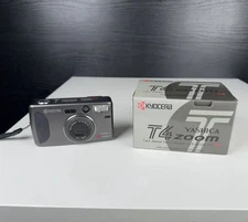 Kyocera Yashica T4 Zoom Fully Automatic 35mm Zoom Lens Camera - Clean Untested
