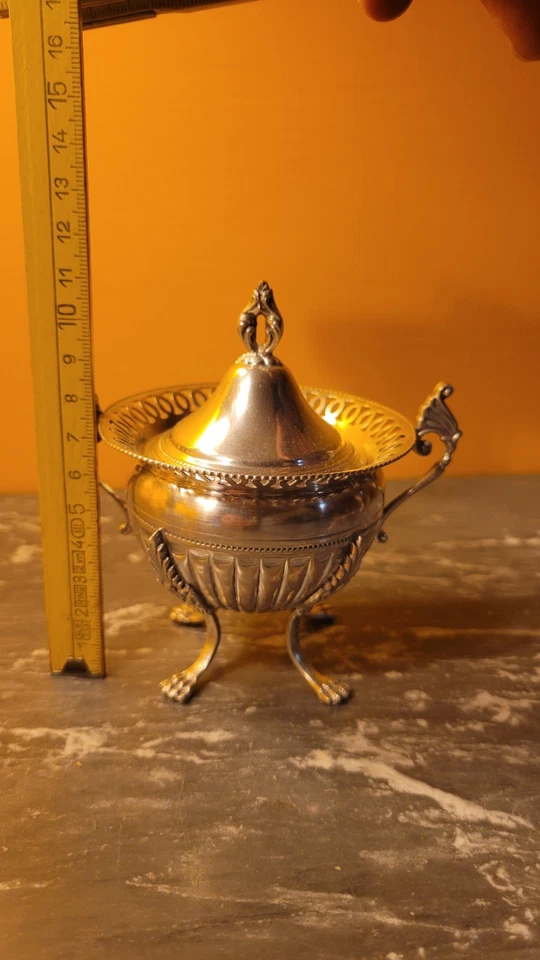 zuccheriera argento 800 Foto 3 de 4