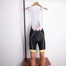 CRAFT Women's Black Stretch Skin-Fit Cycling Bib Shorts Size M ~ Race Ride Slim