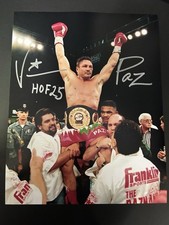 Vinny Paz "HOF 25 " Signed 11X14 FREE S/H