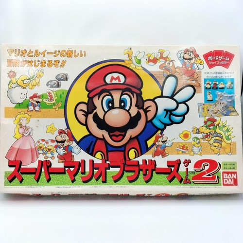 1986 Super Mario Bros 2 Board Game Vintage Nintendo Japan Rare Retro