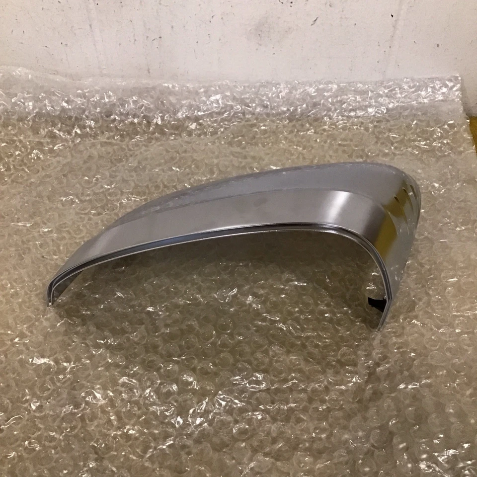 NEW 2017 - 2024 Audi A4 S4 Quattro Left Driver Aluminum Mirror Cover 8w0.857.527 - Image 2 of 4