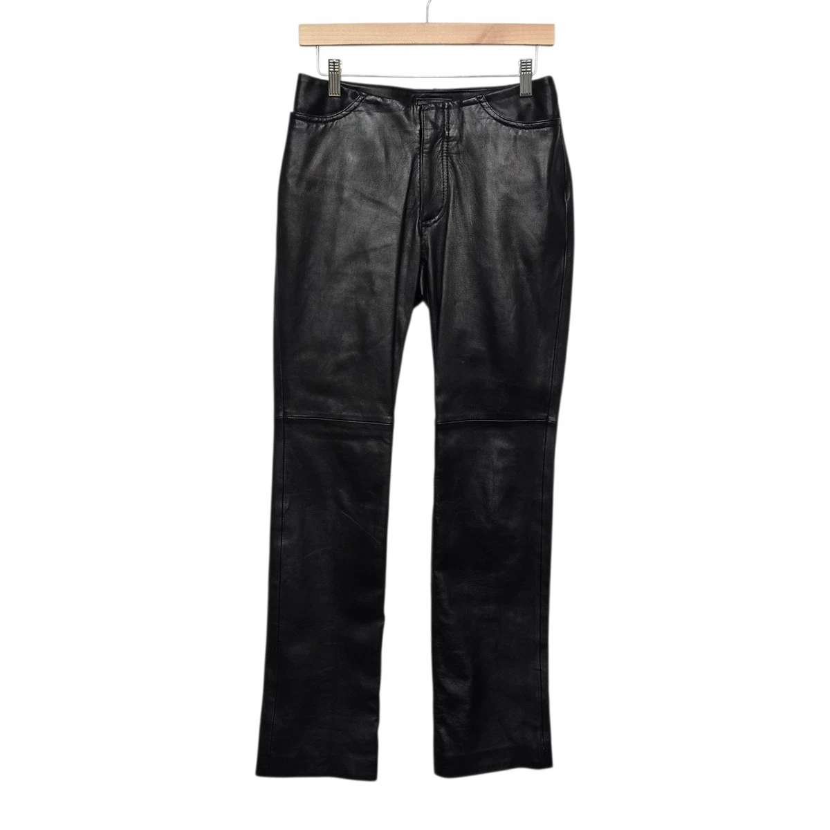 パンツ GAP Genuine LeatherPants StraightFit W31 GAP Genuine LeatherPants StraightFit W31 Flattering Faux Leather