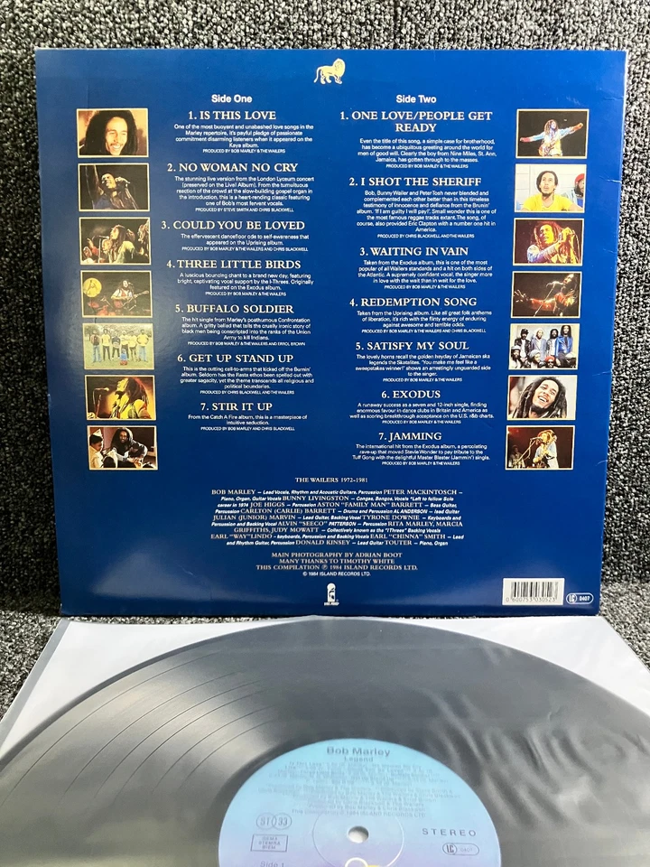 Bob Marley Legend · Lp · 1984, photo 2 of 2