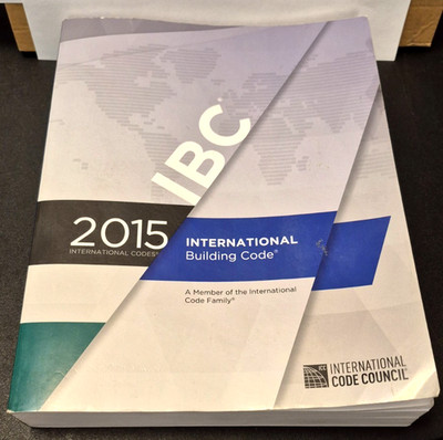 2015 IBC International Building Code Handbook, Paperback - EUC