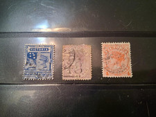 VICTORIA AUSTRALIA QUEEN VICTORIA EARLY ISSUES TRIO USED (LOT 81)