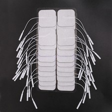 20 TENS Electrode Pads EMS Replacement Unit 7000 3000 2x2 Muscle Stimulator BULK