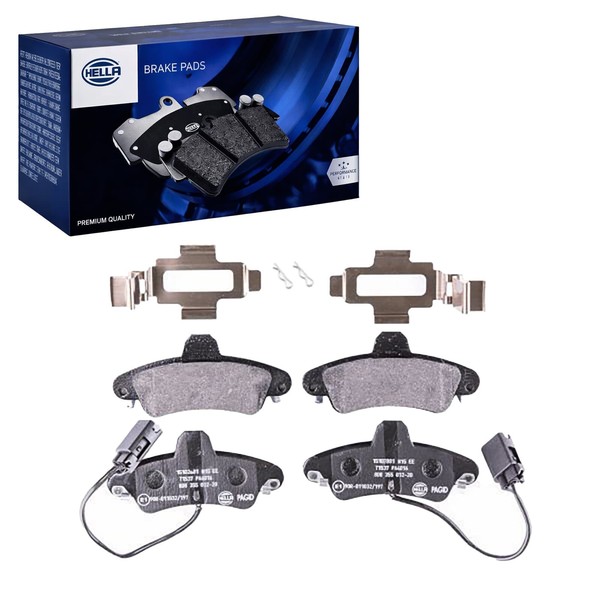 Hella BremsbelÄGe Hinten Passend FüR Ford Cougar Mondeo Ford USA Contour |-image