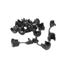 10x HEYMAN 201045 Kabelzugentlastung f&uuml;r Rundkabel 5,6-6,2mm, schwarz