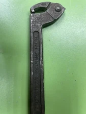 Vintage JH Williams & Co Adjustable Wrench No. 472