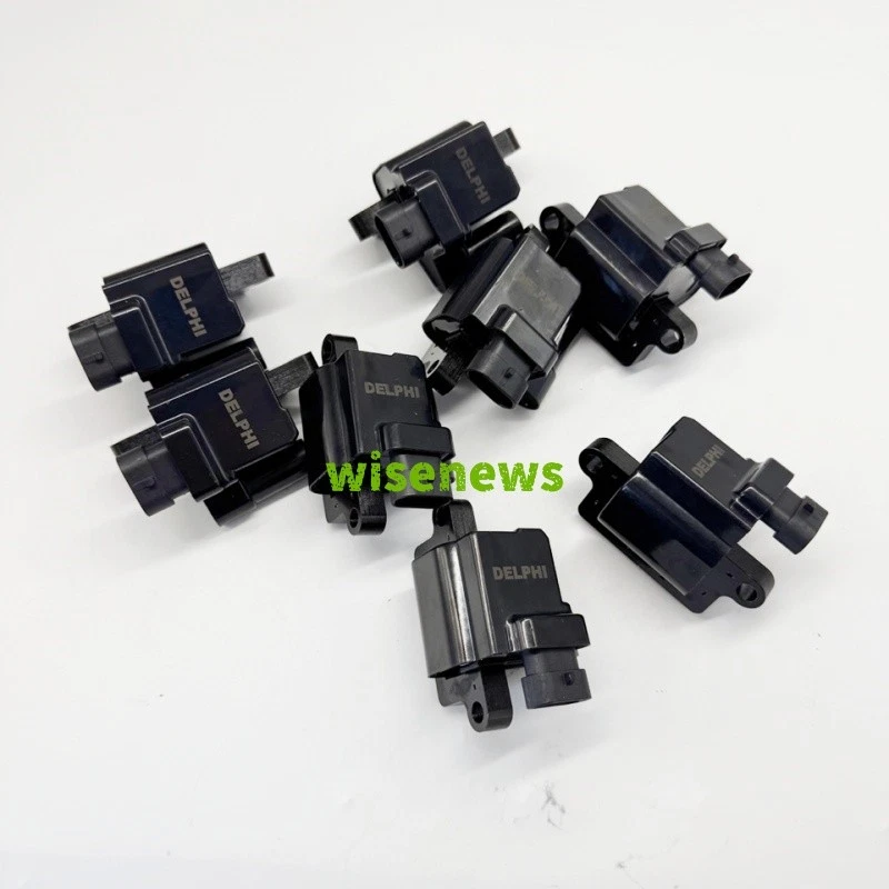 8 Pack delphi UF271 Ignition Coils 12558693 For Chevy GMC 4.8L 5.3L 6.0L D581 Foto 4 de 4