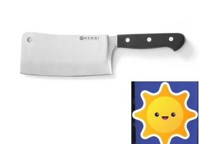 Hackbeil Fleischer Hackmesser Hendi Stärke 2,4 mm Gesamtlänge 300 mm SONDERPREIS