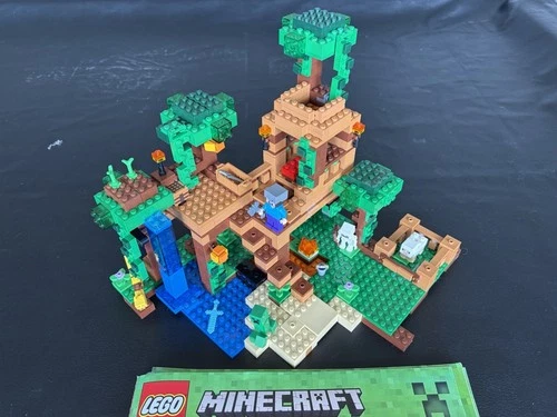 LEGO Minecraft: The Jungle Tree House - Set 21125 99% Complete W/ Instructions