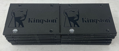 Lot of (40) Kingston Q500 SQ500S37/120G 120GB SATA III 2.5 in Solid State Drives