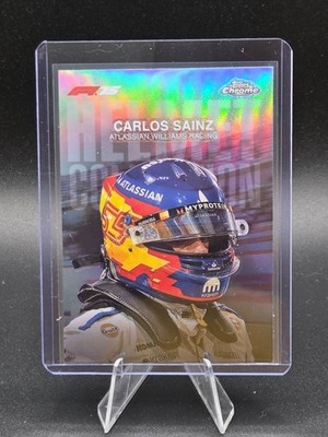 2025 Topps Chrome Formula 1 F1 Carlos Sainz Helmet Collection #HC-7