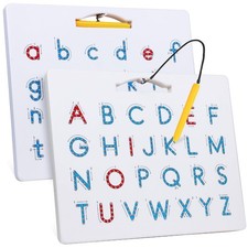 Magnetic Alphabet Tracing Board, ABC Magnetic Letter Board, Magnets Tablet Dr...