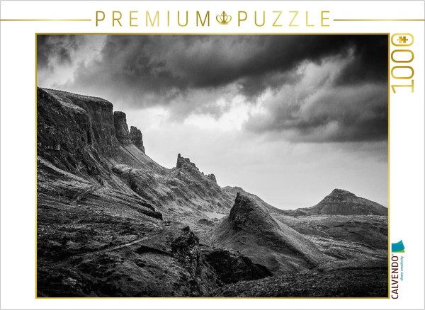 Calvendo Puzzle An Image From The Skye Calendar In Monochrome | 1000 Pieces, Fin-image