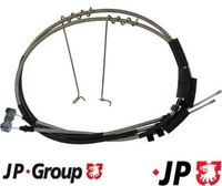 JP Group 1570304700 Seilzug FüR Feststellbremse Handbremsseil Bremsseil
