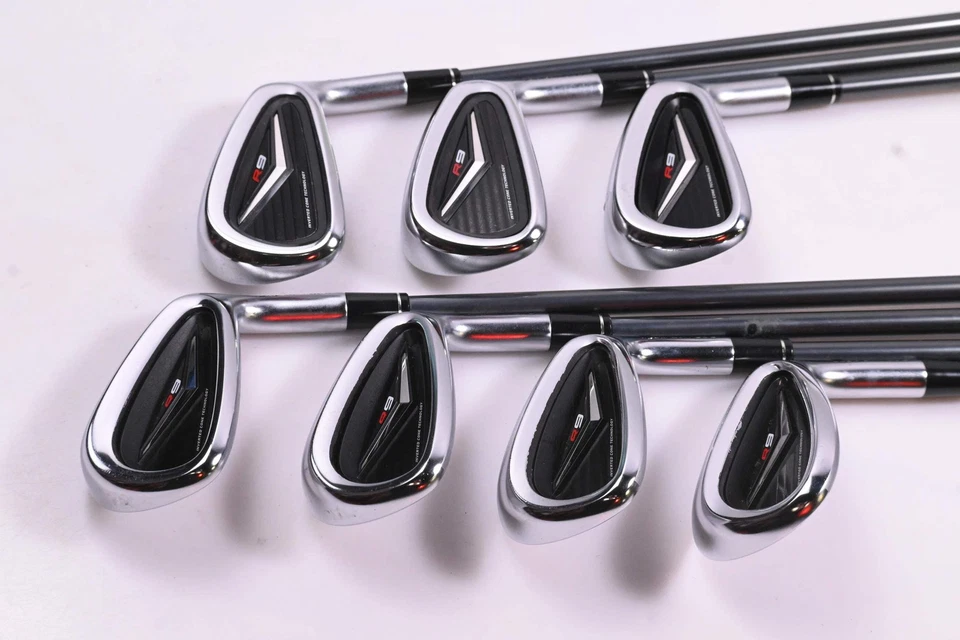 Taylormade R9 Irons / 5-PW+SW / Senior Flex Fujikura Motore 55 Shafts - Image 2 of 4